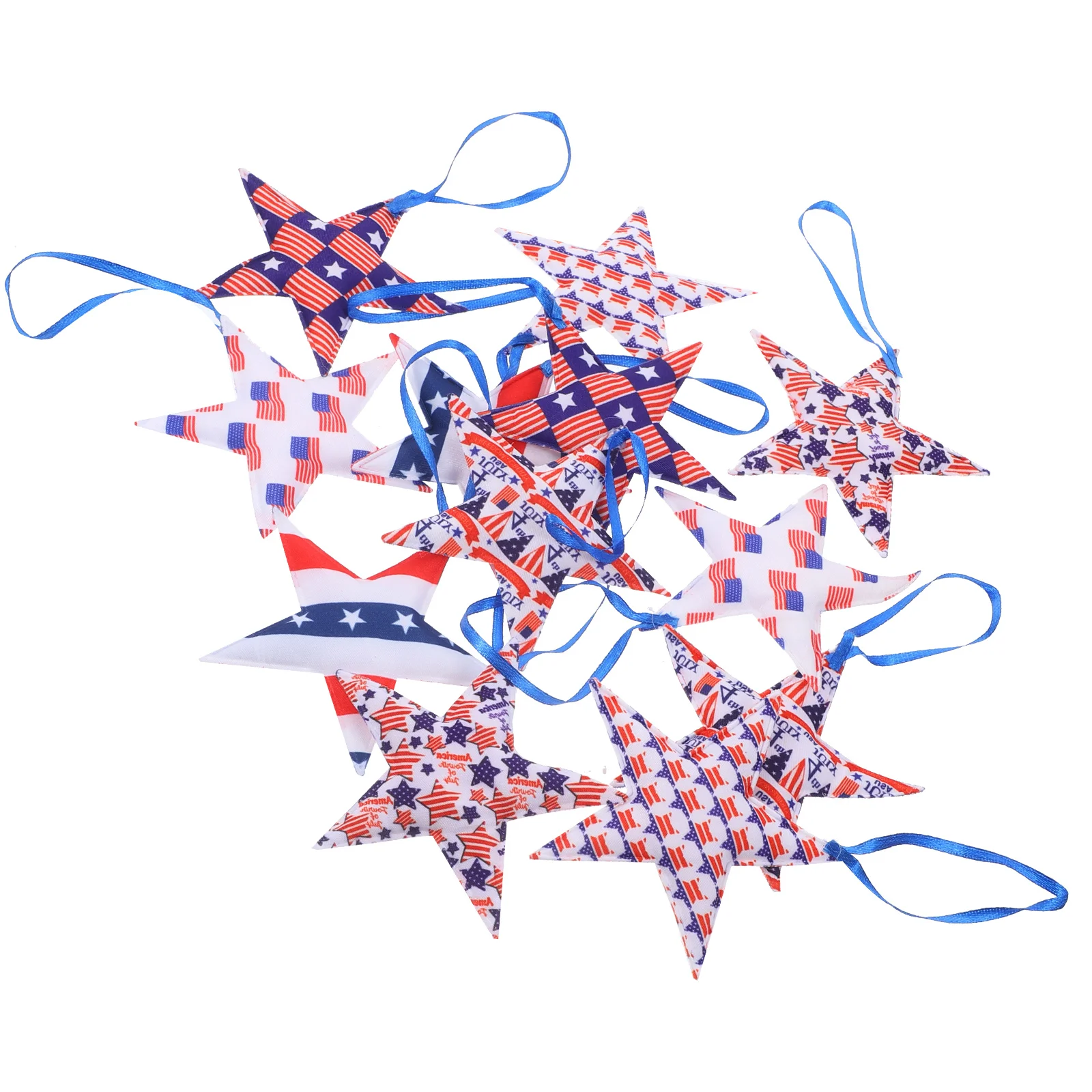 

12 шт., подвески в виде звезд на День Независимости