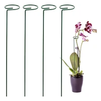 5 pc climbing potted plant support sticks indoor outdoor trellis coated steel flower vegetables decorative trellis bracket