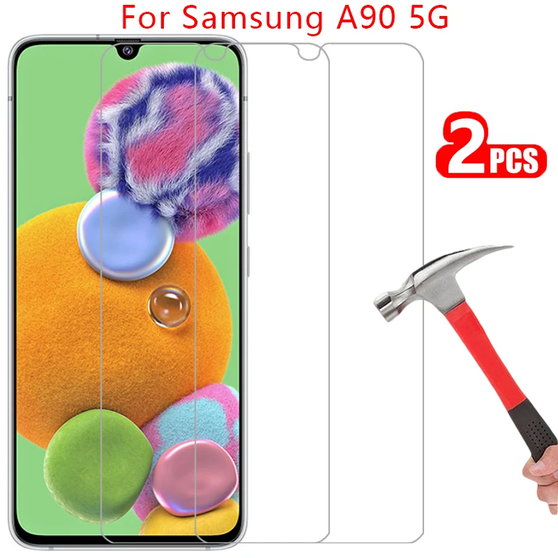 Защитное закаленное стекло для samsung galaxy a90 5g, Защита экрана для samsunga90 galaxya90 a 90 90a, пленка для samsun samsumg galaxi