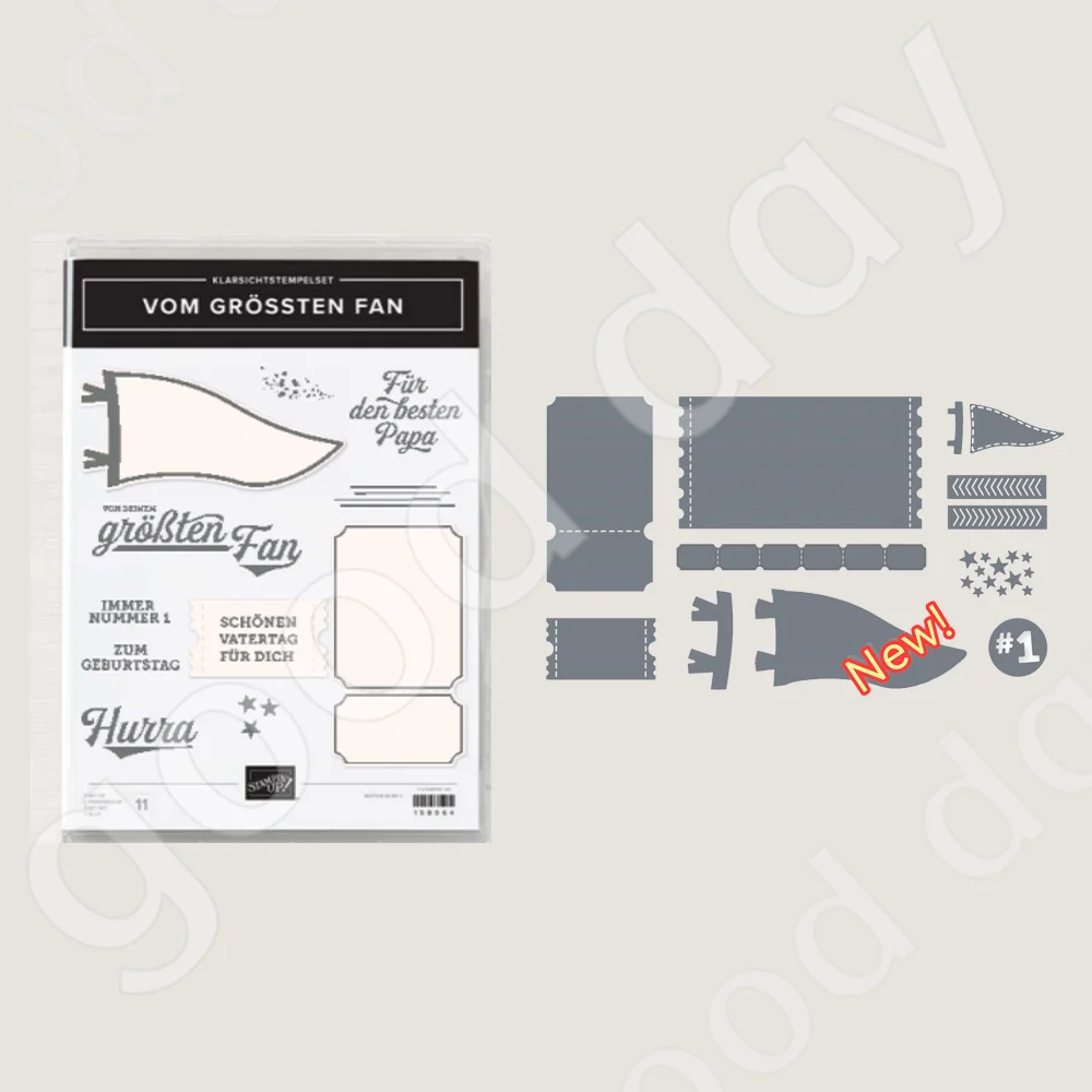 

Gift Fan Metal Cutting Dies and Stamps Clear Silicone Stamps for Diy 2022 New Scrapbooking Album Paper Card Making Embossing Die