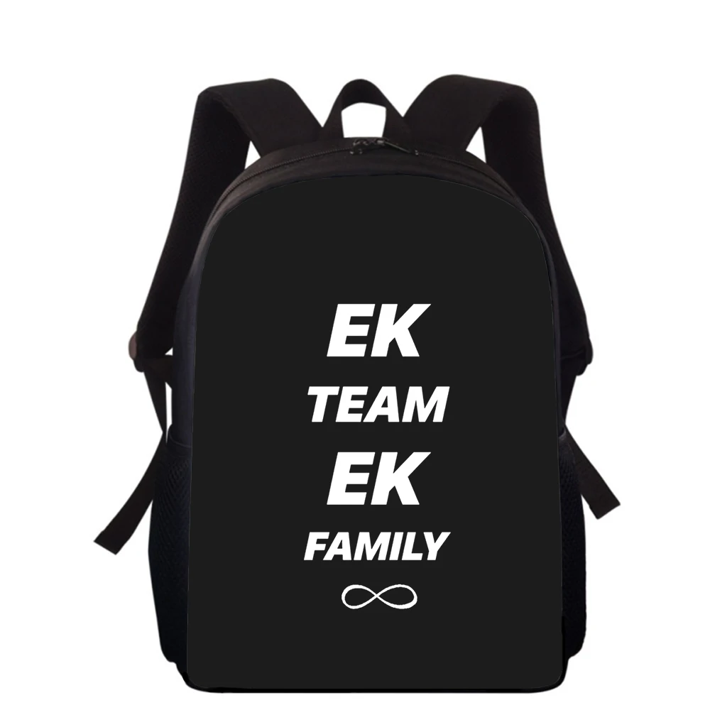 Egor Kreed 15” 3D Print Kids Backpack Primary School Bags for Boys Girls Back Pack Students School Book Bags