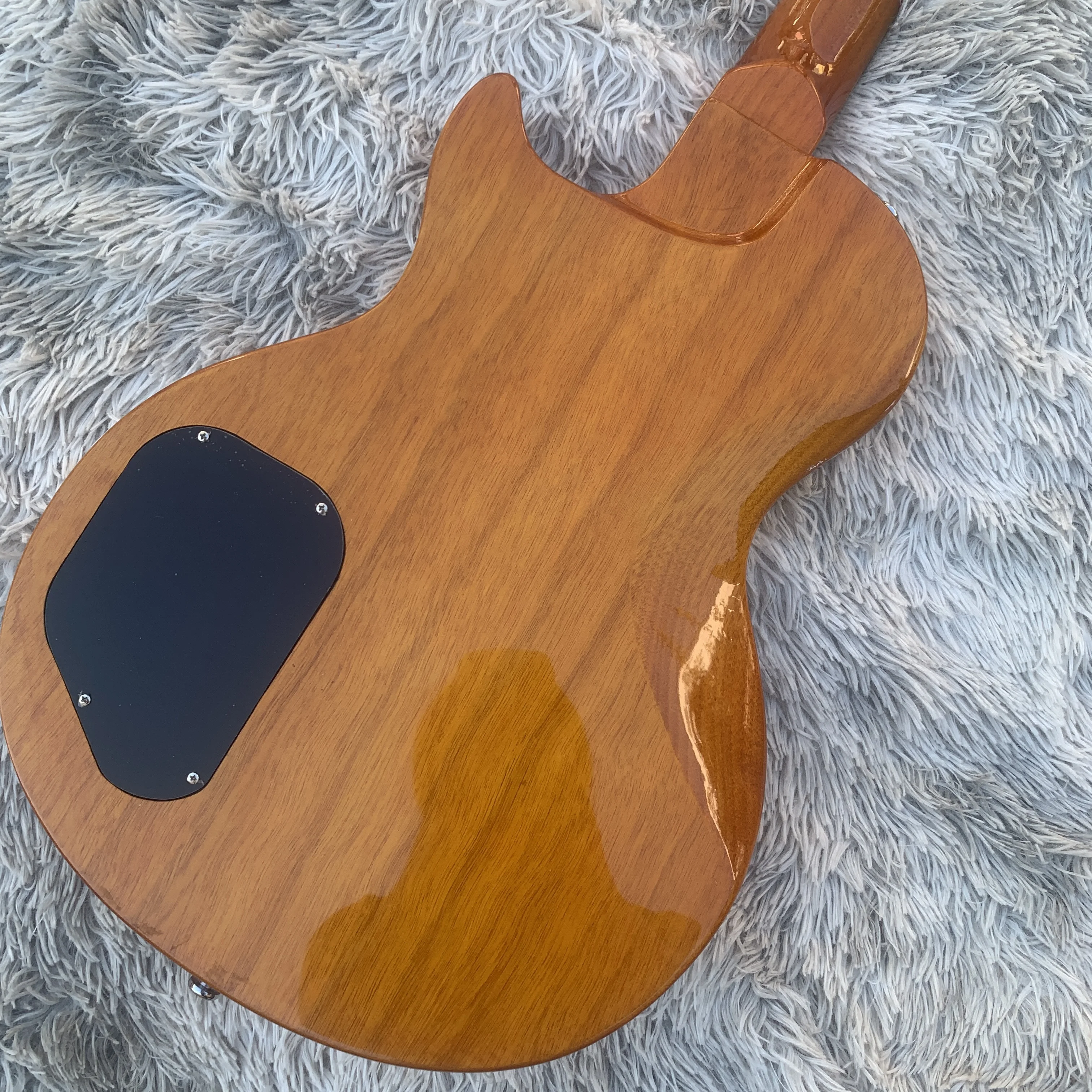 Электрогитара Cherryburst Flame Maple Top Корпус из красного дерева гриф розового 22 лада