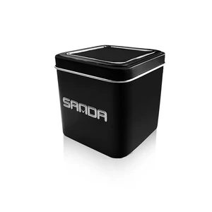 Sanda Brand Watch Box Collecting Storage Display Metal Leather Box Gift Packing Watch Case