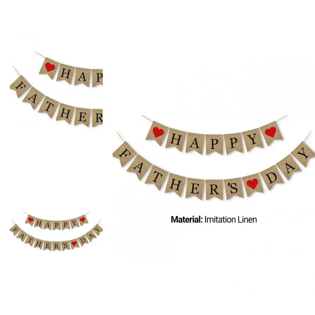 

Экологичный 1 комплект, отличный баннер на День отца, имитация фотографического баннера в сборе для дома