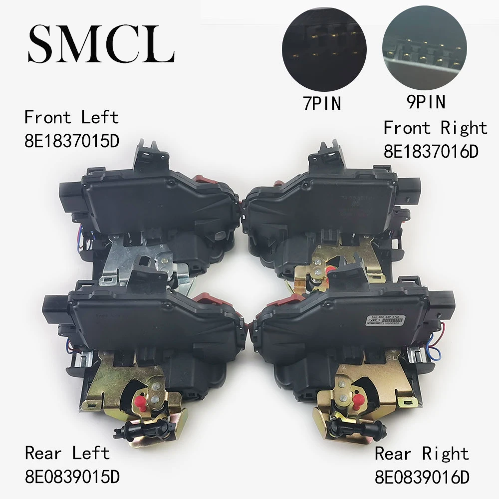 

8E1837015D 8E1837016D 8E0839015D 8E0839016D Door Lock Actuator For Audi A4 S4 2001-2006