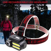 2cobxpe outdoor emergency headlamp usb rechargeable headlight powerful led headlamp waterproof head torch head lamp