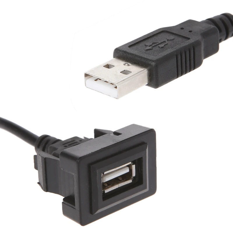 

AUX USB-порт кабель 12-24 В шнур провод USB зарядный адаптер для toyota Vios/Corolla