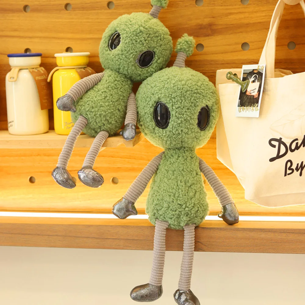 

38/48/58/68cm Cute Alien Doll Cute and Quirky Alien Doll Plush Toys Soothing Accompanying Baby Dolls To Send Boys Birthday Gifts