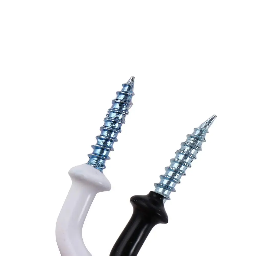 Белый сверхмощный домашний держатель для хранения потолочные крючки на плечах