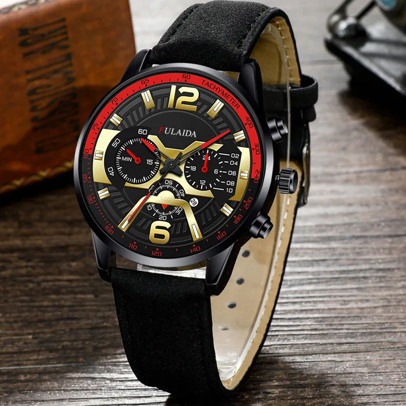 

SMVPMen Watches 2022 New Fashion Casual Complete Calendar Leather Quartz Watch Analog Male Military Sports Clock Relogio Masculi