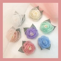 korean version of the fabric three dimensional small flowers handmade diy sewing clothing decorative flowers sewing crafts