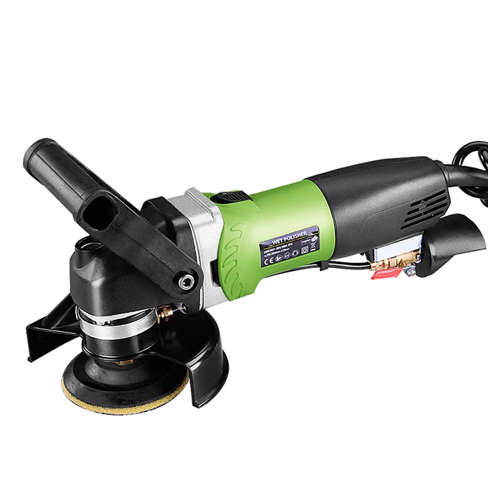 800 Вт электрическая водяная мельница для мрамора гранита камня полировальная