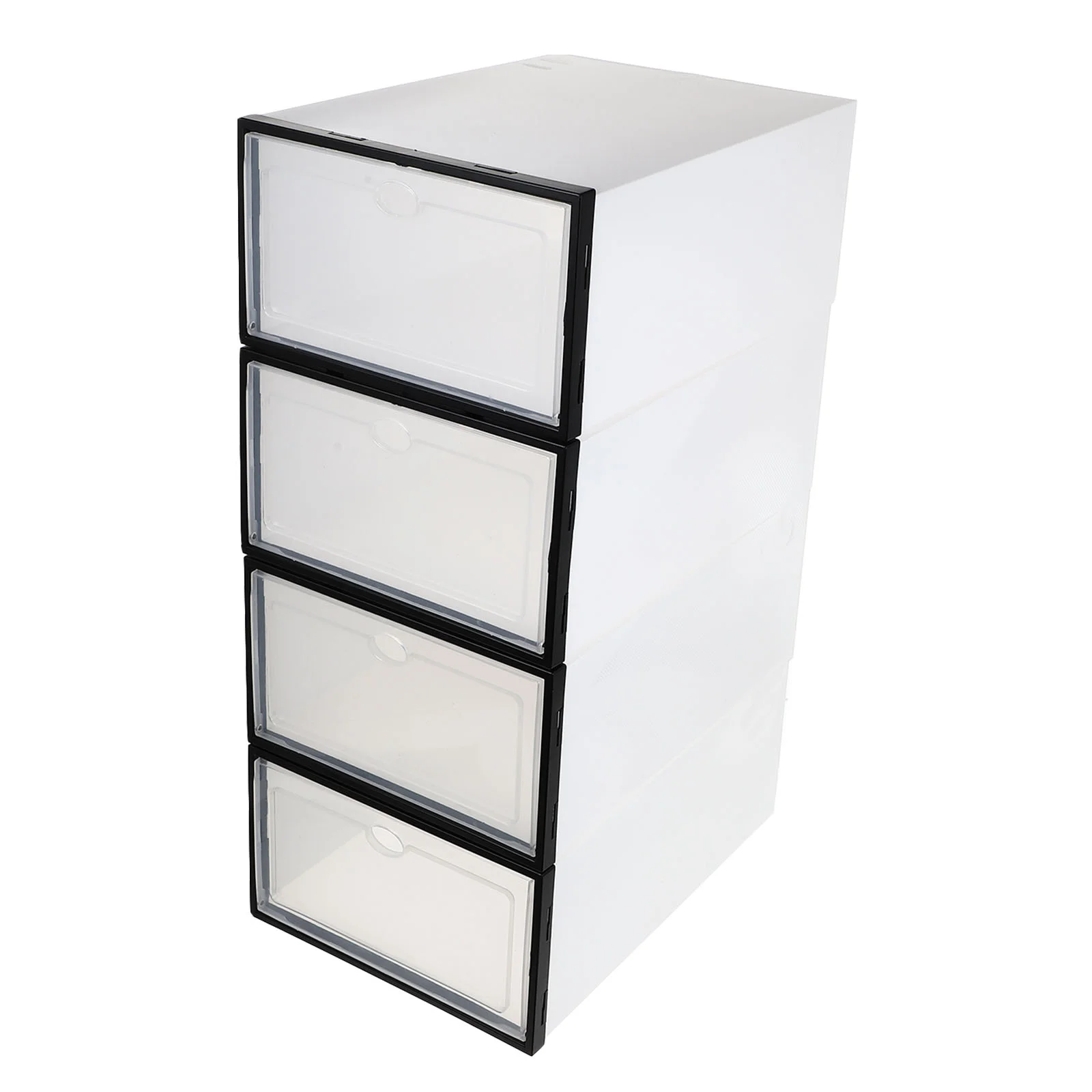 

Shoe Box Storageboxes Bins Organizer Clear Sneaker Bin Containers Household Waterproof Crates Foldable Stackable Thickened Shoes