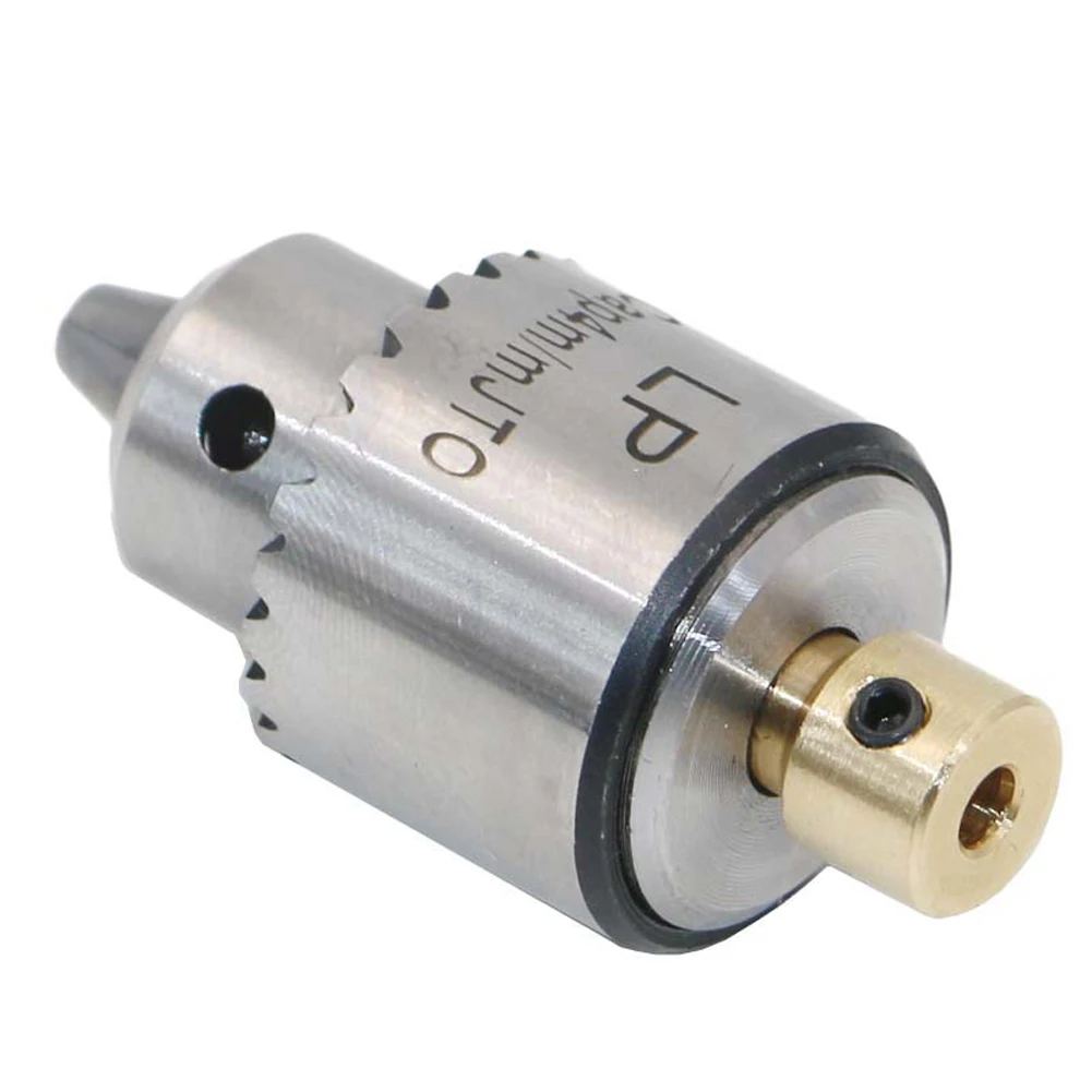 

0.3-4mm Micro Electric Drill Motor Conversion Drill Chuck Key 3.17 Mm Shaft JT0 Taper Drill Chuck Connecting Rod Driver Tool
