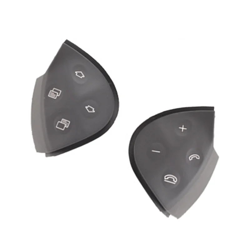 

Car Steering Wheel Switch Control Button Trim Cover for Mercedes-Benz E-Class W211 E320 E350 E550 2003-2006 Dark Gray