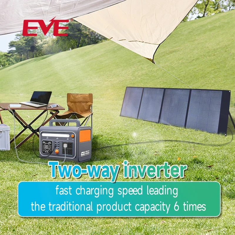 EVE F1202 OEM ODM 1200 Вт 1024 Втч портативная электростанция 500 1000 3000 2000