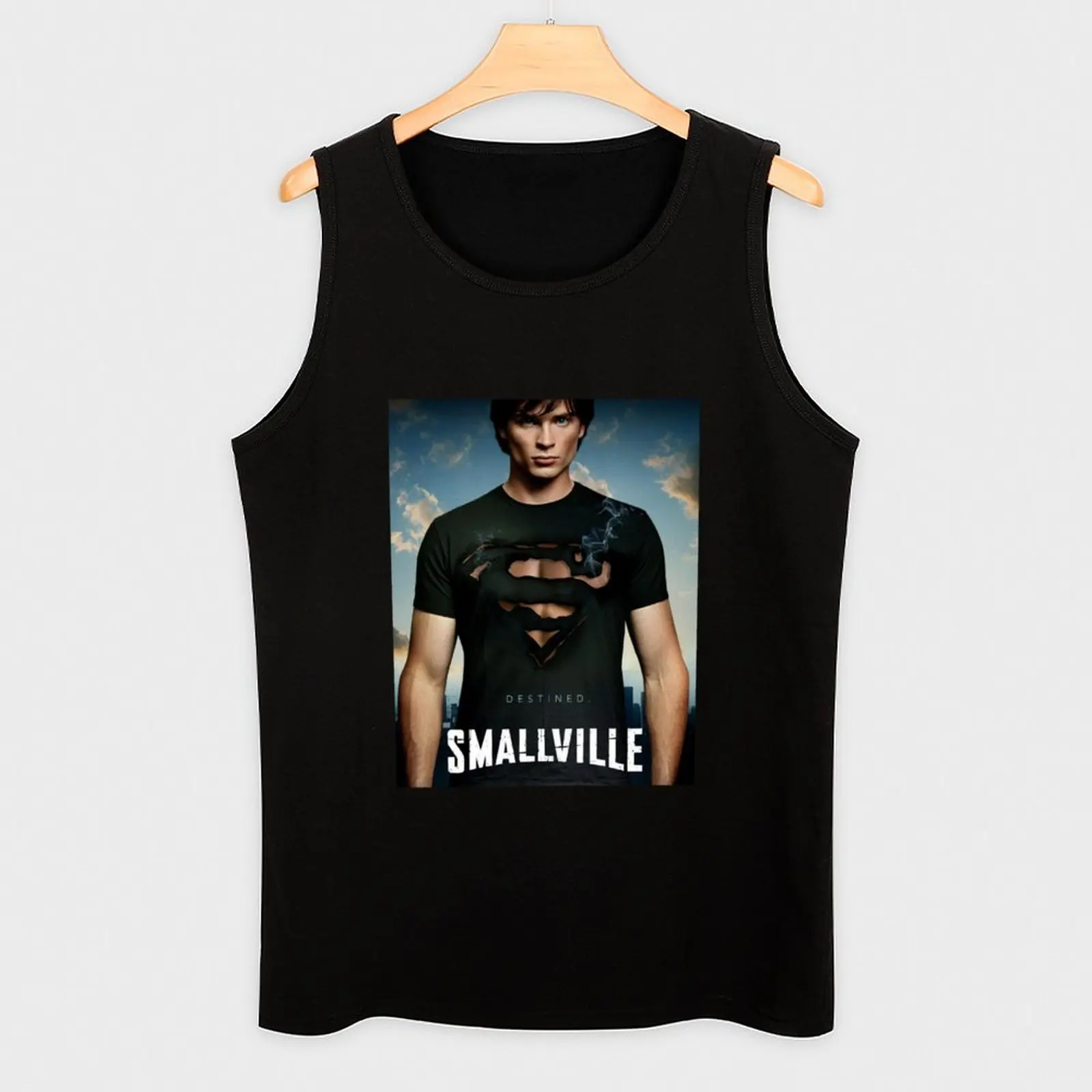 Мужская спортивная майка Smallville Hero из хлопка