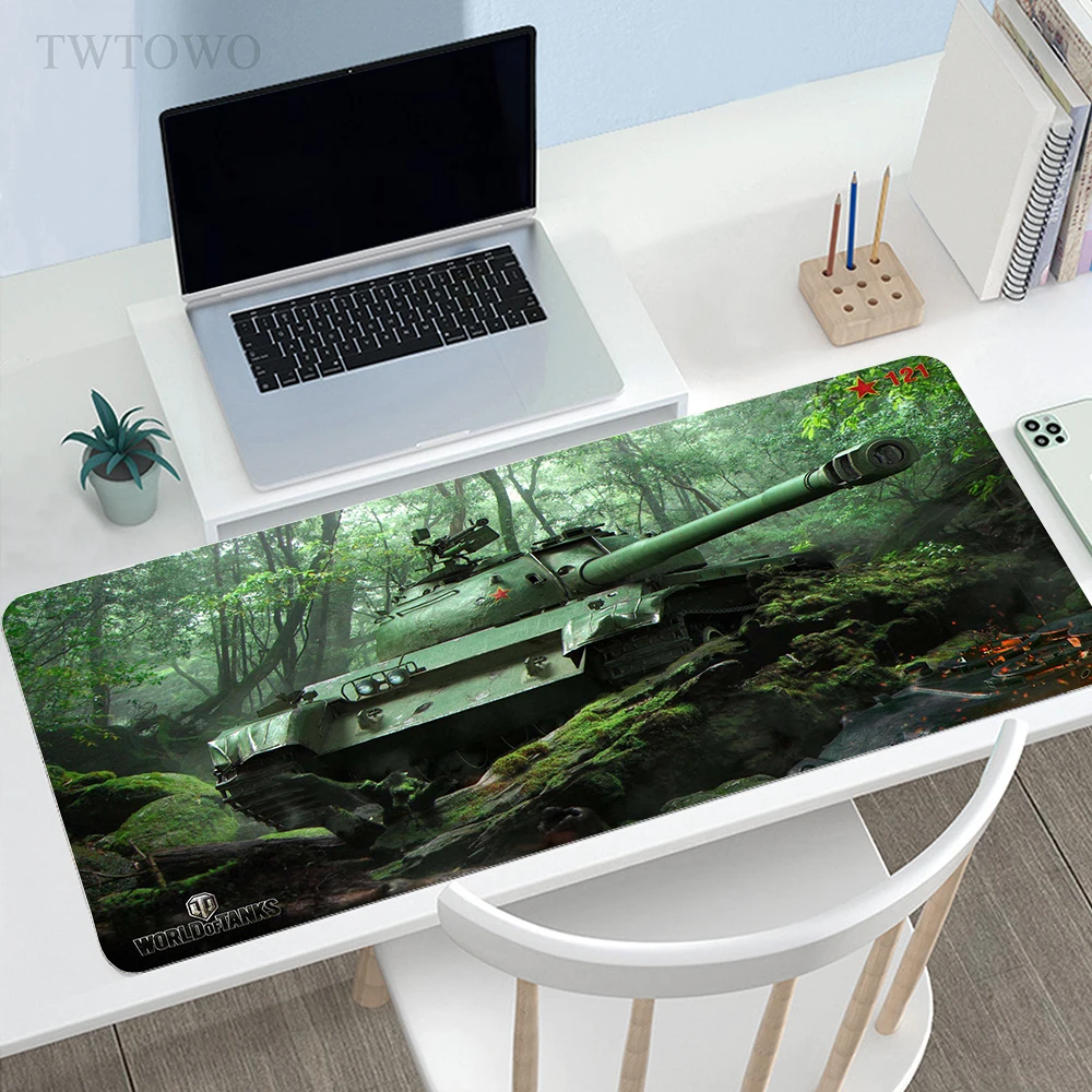 

World of Tanks Mouse Pad Gamer Computer Home New MousePads Desk Mats keyboard pad Laptop Office Soft Gamer Anti-slip Mouse Mat