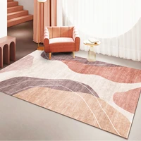 pink decoration girl room carpet living room large carpet light luxury coffee table bedroom bedside non slip floor mat