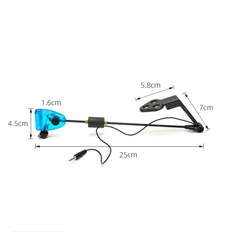 1 шт. рыболовная сигнализация свингер стальная цепь стальной алюминиевый набор