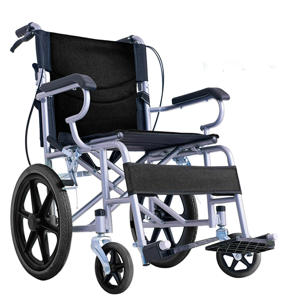 

WheelChair for Adults Light Weight Wheelchair with Various Flip Back Arm Styles and Front Rigging Options Flip Back