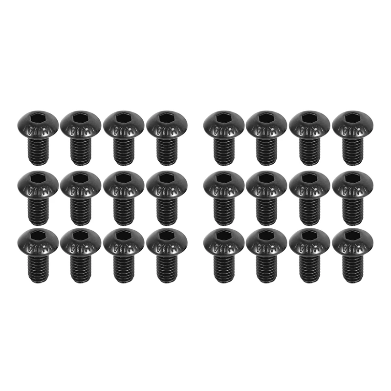 

Кнопка M5 X 10 мм черная винтовая крышка с шестигранной головкой 100