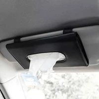 car sunshade tissue bag leather car new creative sunroof hanging seat car drawer box
