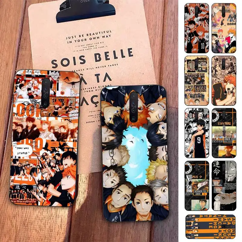 

Anime Haikyuu Volleyball Phone Case for Redmi 5 6 7 8 9 A 5plus K20 4X S2 GO 6 K30 pro