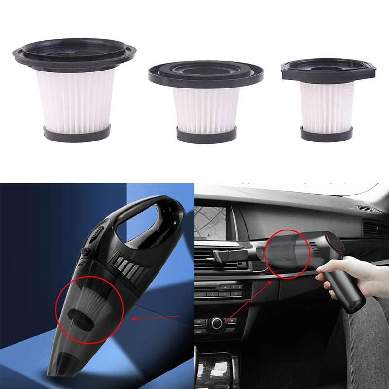 

Car Vacuum Cleaner Cartridges Cordless Vacuum Cleaners Micro Filters Vacuum Cleaner Accessories Wet and Dry Cleaning Filters