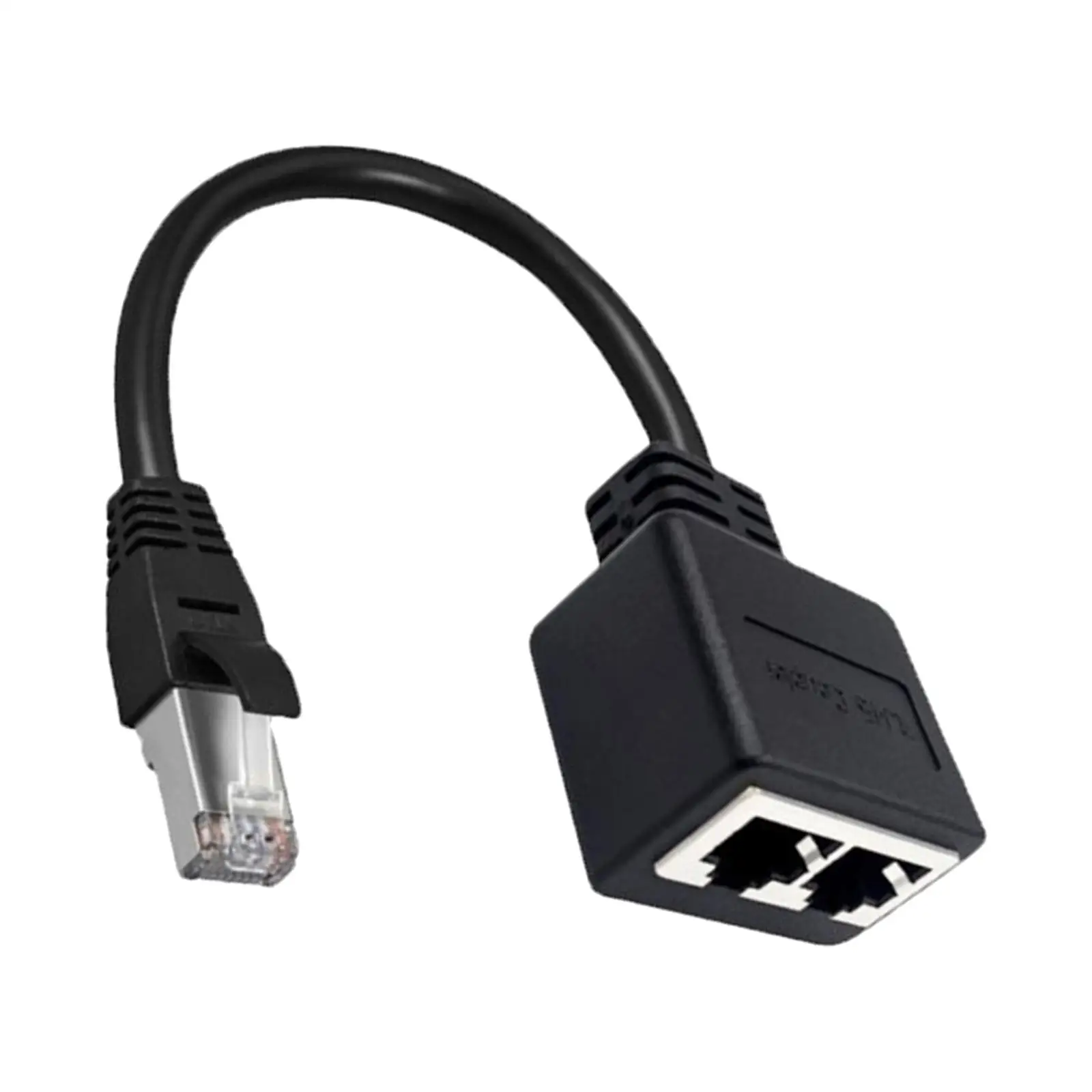 Разветвитель Кабеля Ethernet RJ45 с 1 штекера на 2 гнезда для высокоскоростной сети