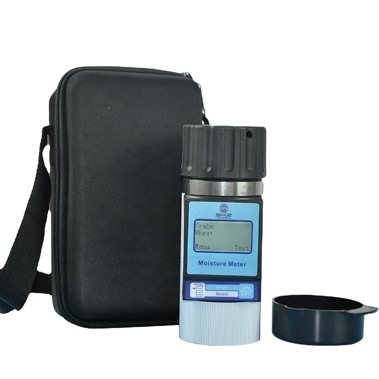Портативный цифровой измеритель влажности SKZ111B-2 для 40 видов зерен орехов кешью