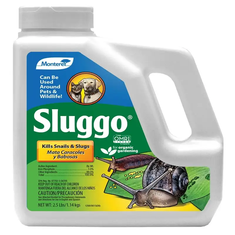 

Safe Slug and Killer, Omri for Organic Gardening, 2.5 lbs.