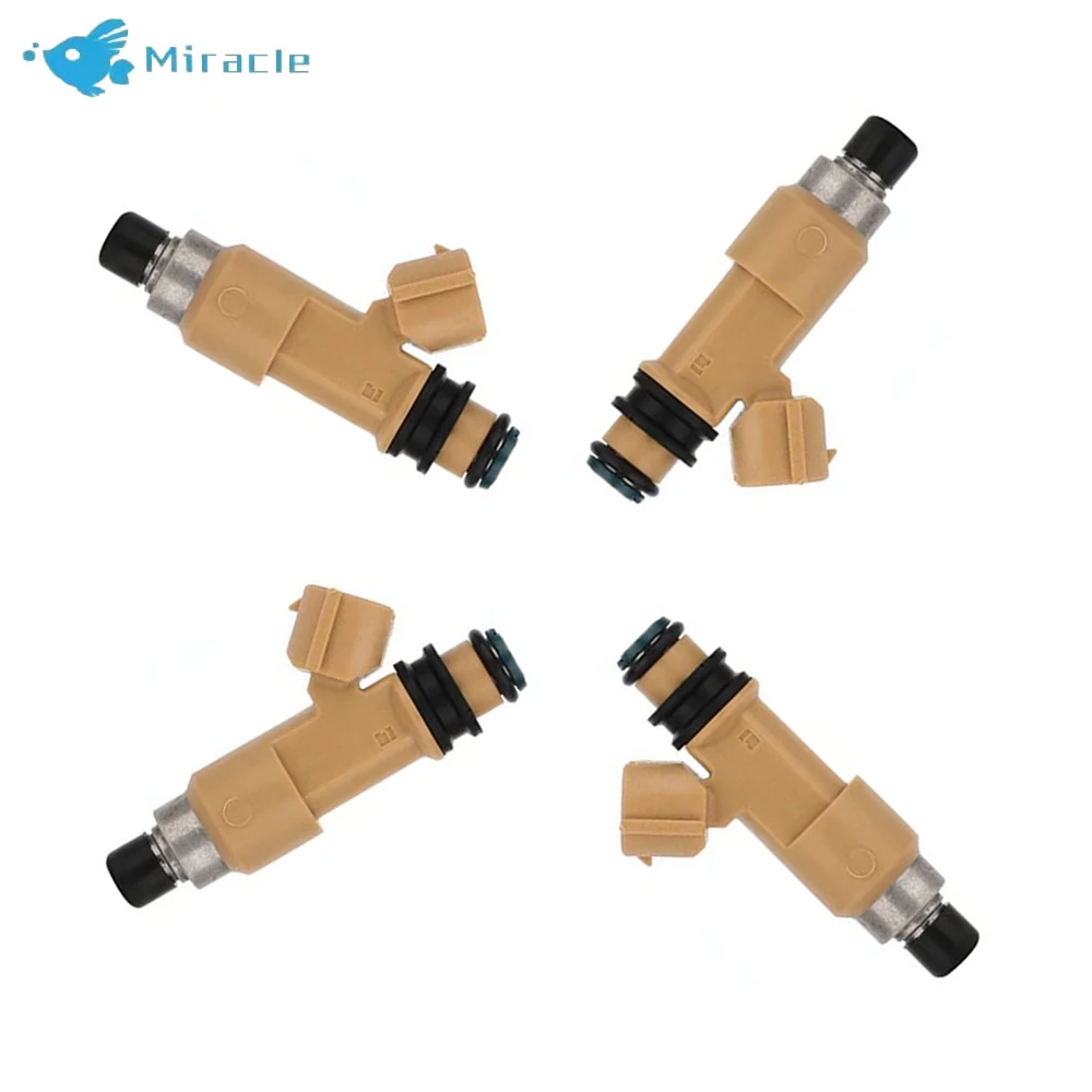 2/4/6/8PCS Fuel Injectors 16611-AA680 For S ubaruu F orester Imprez a Legac y Outbac k 2.5L