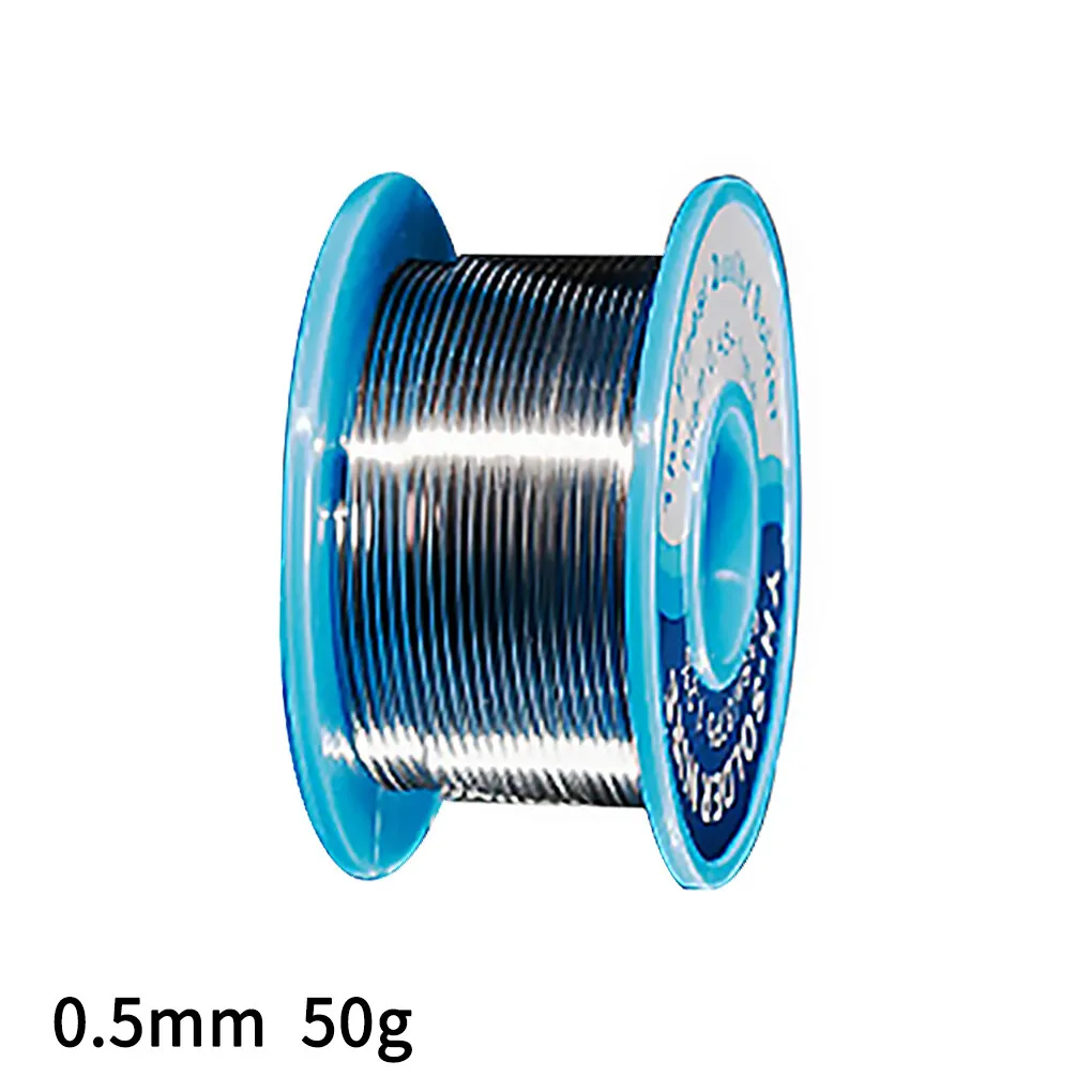 

0 5MM 50g Soldering Tin Wire Low Melting Temperature Welding Wire Non-splash Tin line