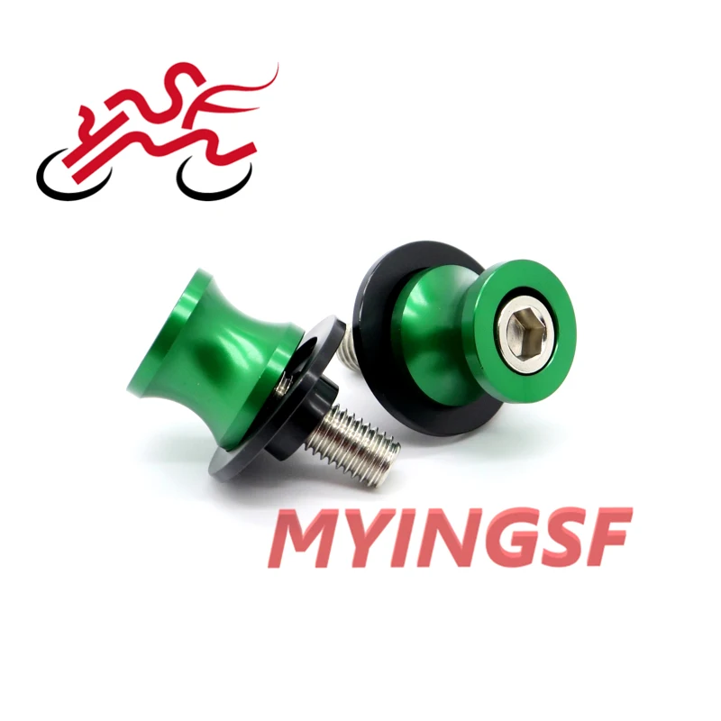

Swingarm Spools Slider For KAWASAKI NINJA 250 NINJA 250R NINJA 300 650 650R VERSYS 650 Motorcycle Accessories Stand Screw M10