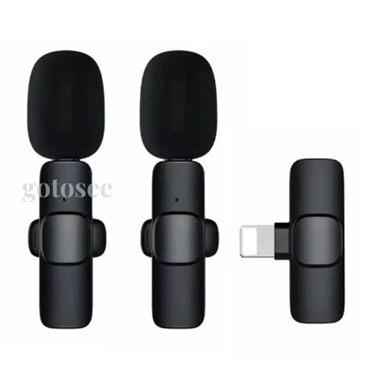 

New K1 Wireless Lavalier Microphone Lavalier Wireless Mini Microphone for Cell Phone Live Broadcast Equipment Outdoor Living