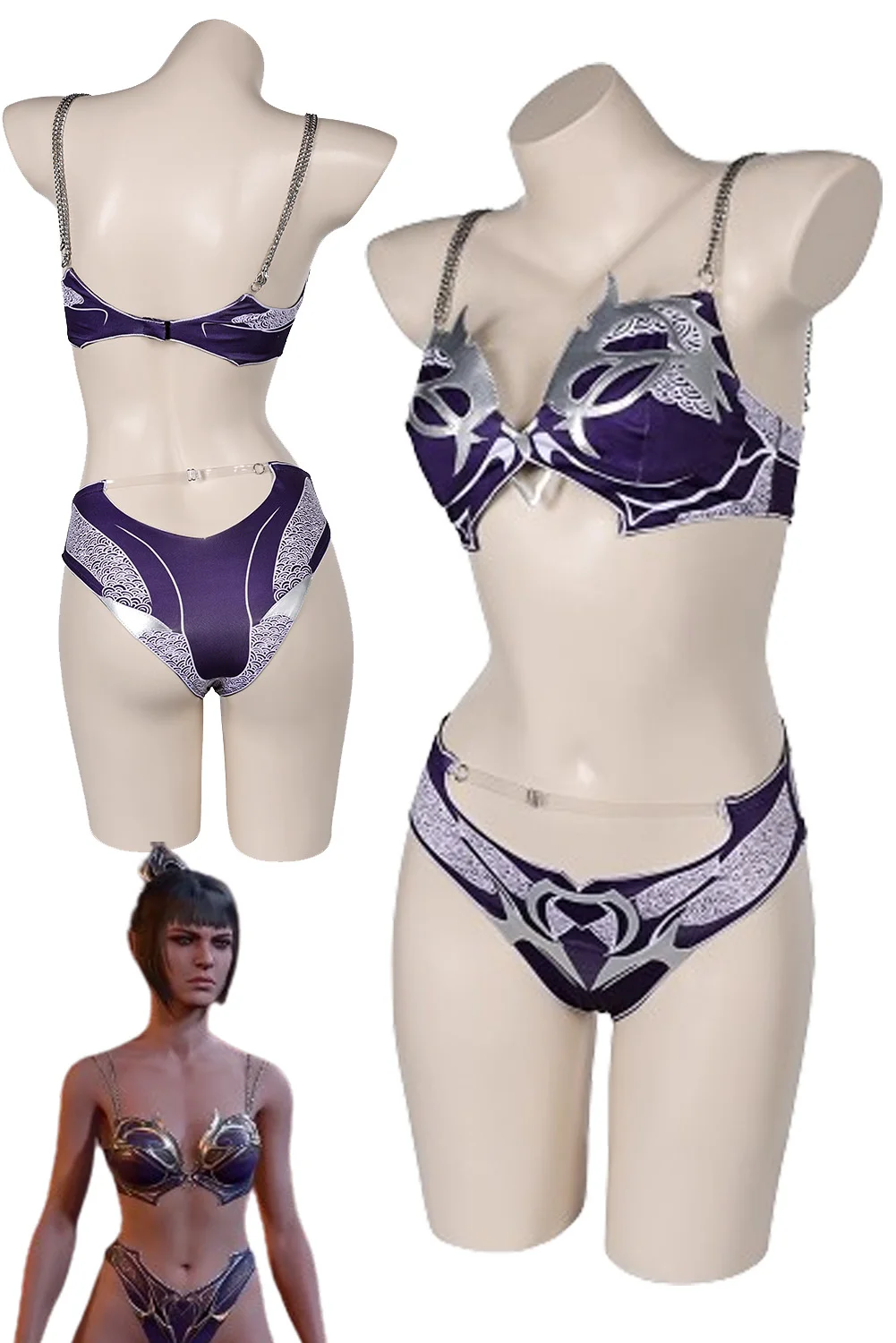 BG3 Shadowheart Косплей фантазия сексуальные костюмы игра Балдер ворота 3 костюм