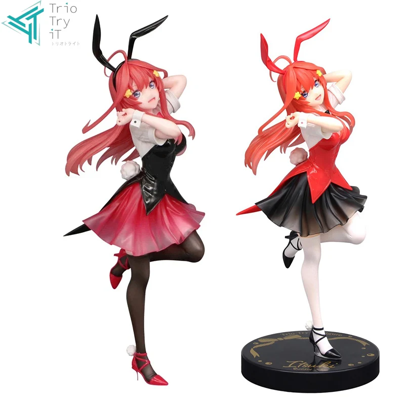 В наличии FuRyu Trio-Try-iT The Quintessential Quintuplets Nakano Ichika Nino Miku Yotsuba Itsuki Bunny Girl Аниме Фигурка Игрушка (art.: 3920caaa12412) - 3920caaa12412