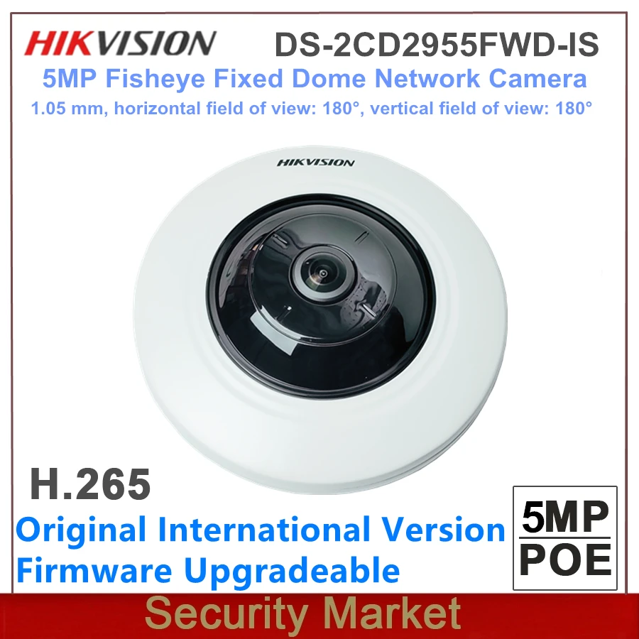 

Фиксированная купольная камера «рыбий глаз», 180 °