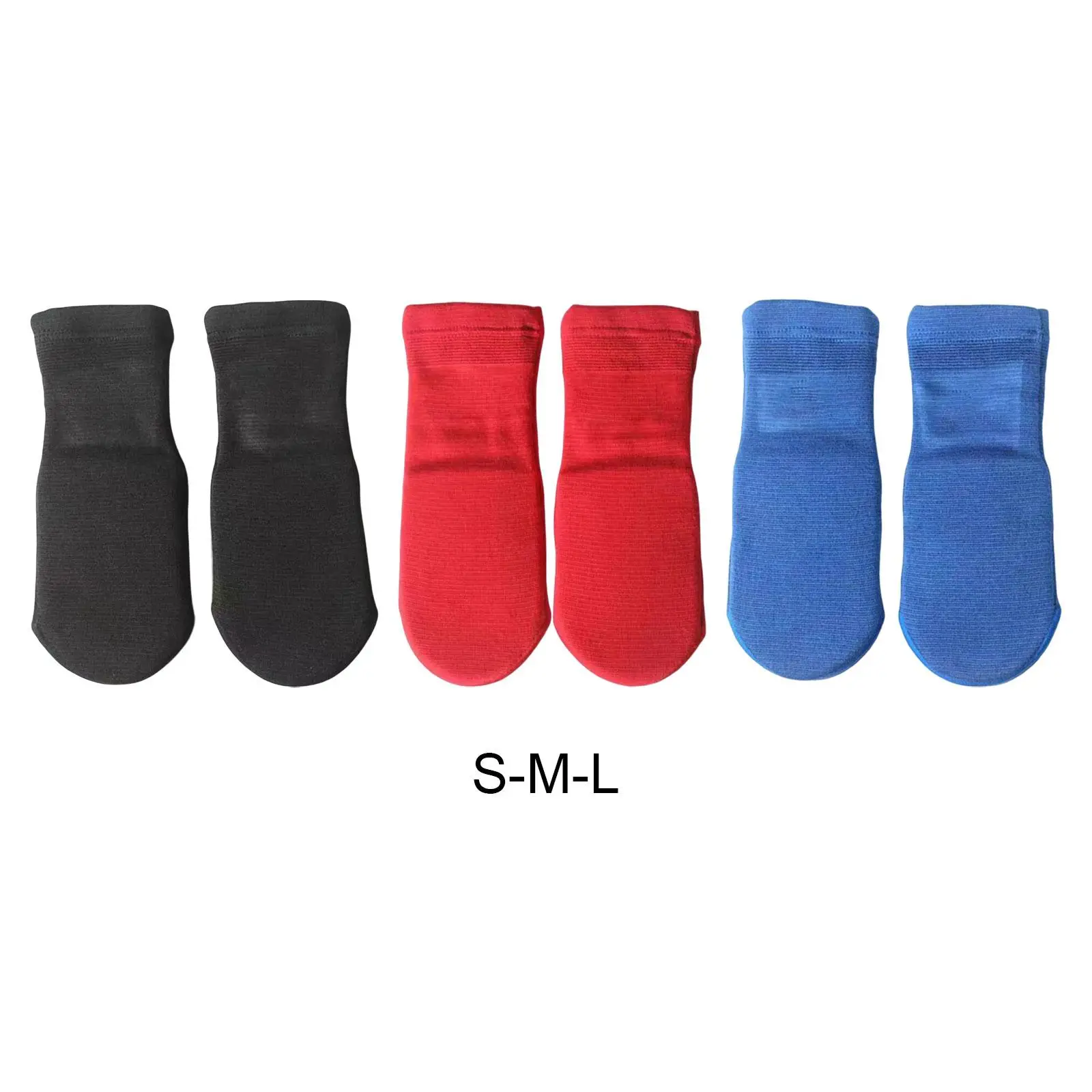 

1 Pair Instep Guard Foot Protector Washable Elastic Fitness Protective Gear for Youth Adults Kids Martial Arts Boxing