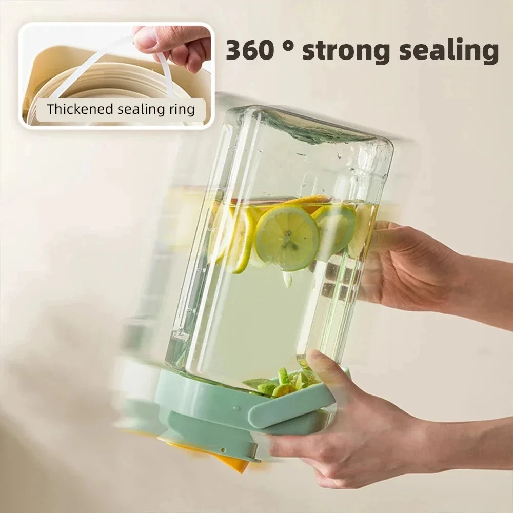 3 5 л холодильник бутылка для холодной воды с краном удобное хранение холодная