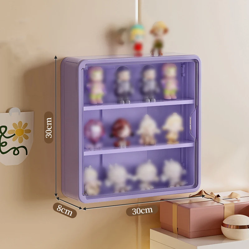 Настенная витрина для кукол Labubu 30/40 см