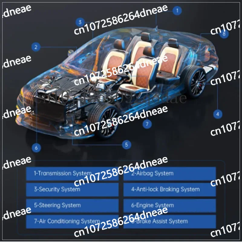 P80 VD900 OBD Полная система автомобильного сканера Автомобильный диагностический инструмент VDIAGTOOL VD900 (art.: 3920d0cfe77f7) - 3920d0cfe77f7