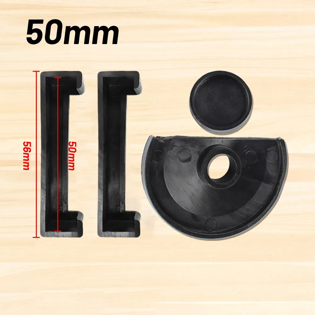 

4Pcs/Set 50/60/70/80mm Anti-Slip Rubber Pad For Small Bench Vise Hand Tools Clamp Pliers Accessories Parts Rubber Pad Set