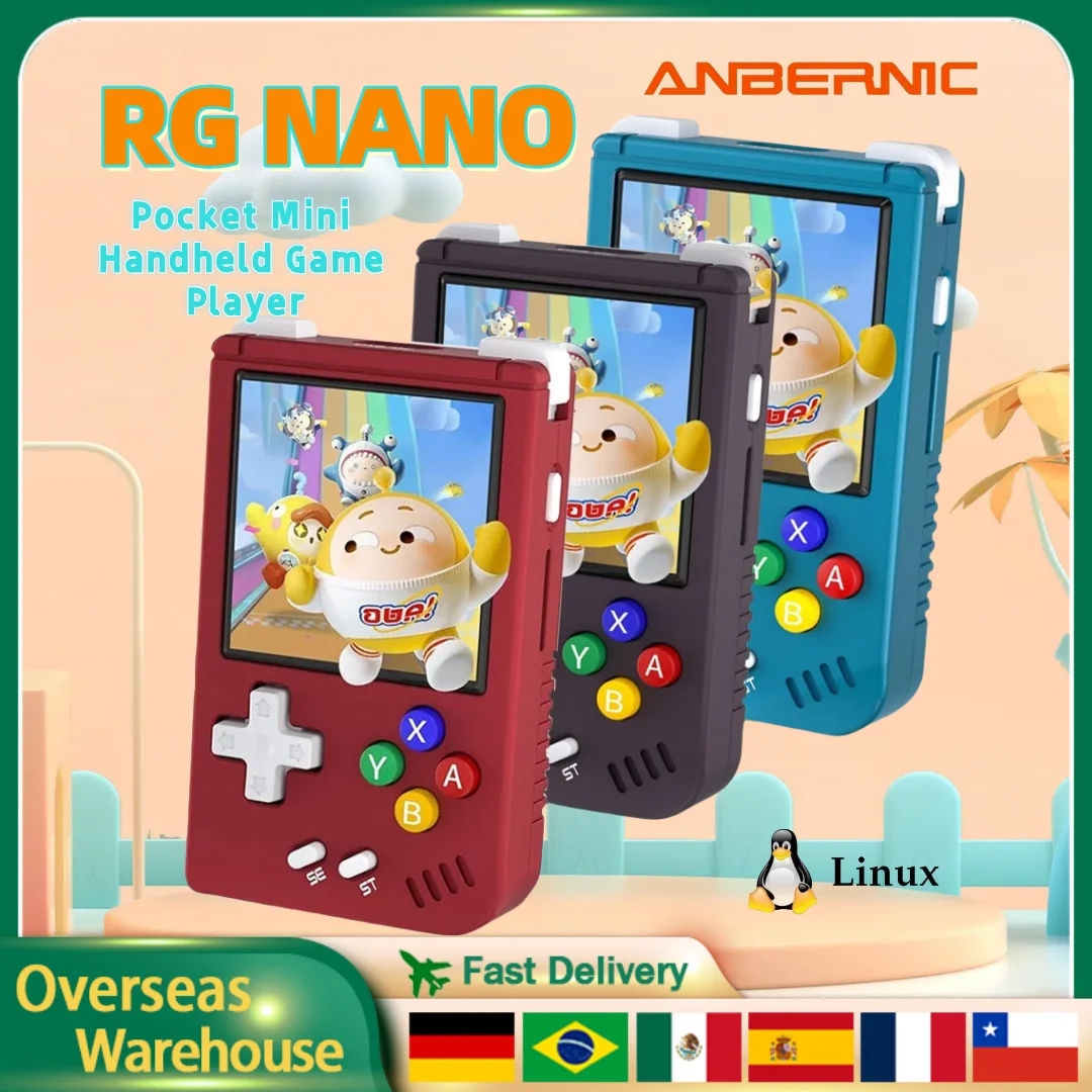 Портативная игровая консоль ANBERNIC RG Nano Mini