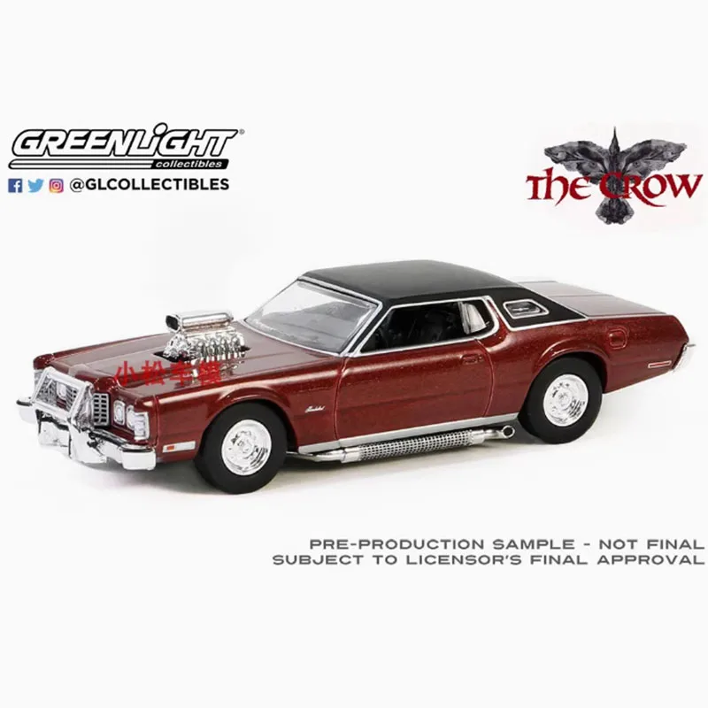 Зеленый сплав масштаб 1:64 1983 Ford Thunderbird Hardtop винтажная модель автомобиля красная