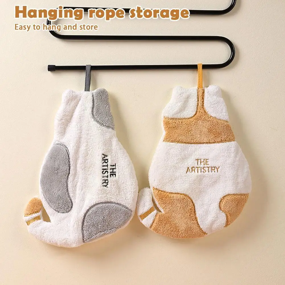 

Cute Hand Towel For Child Super Absorbent Microfiber Kitchen Towel High-efficiency Tableware Cleaning Towel Kitchen Too N7o4