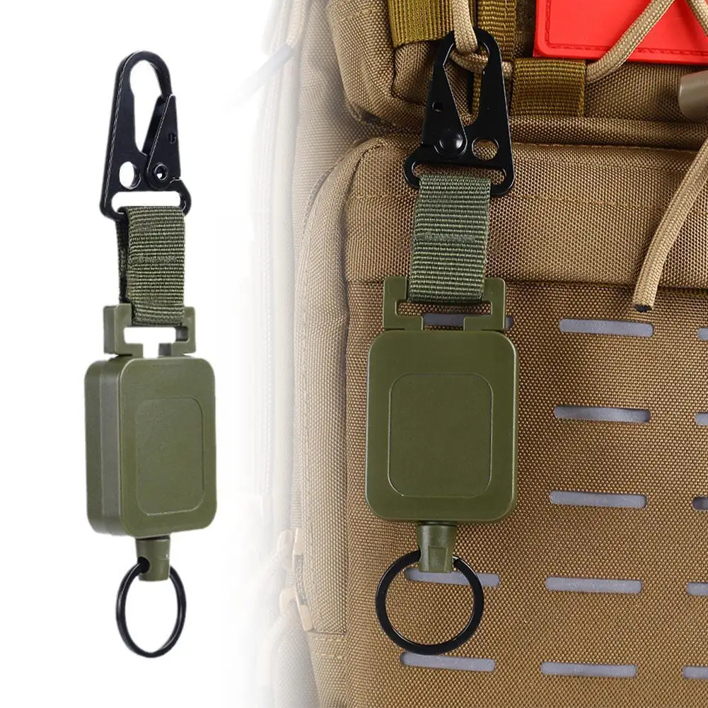 Multi-purpose Holder Card Keychain Fishing Outdoor Climbing Accessories Key S5b3