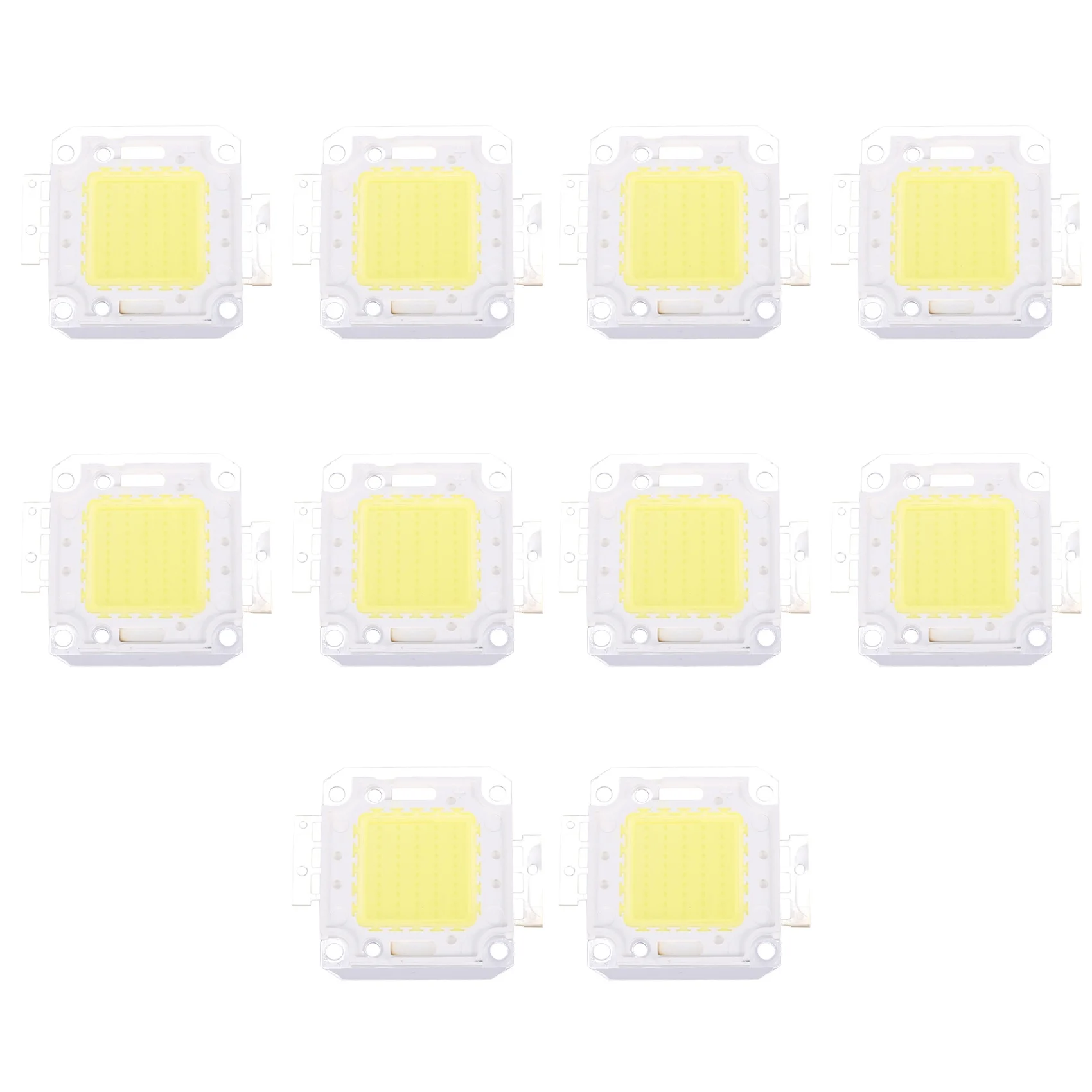 

10X High Power 50W LED chip bulb light lamp DIY White 3800LM 6500K