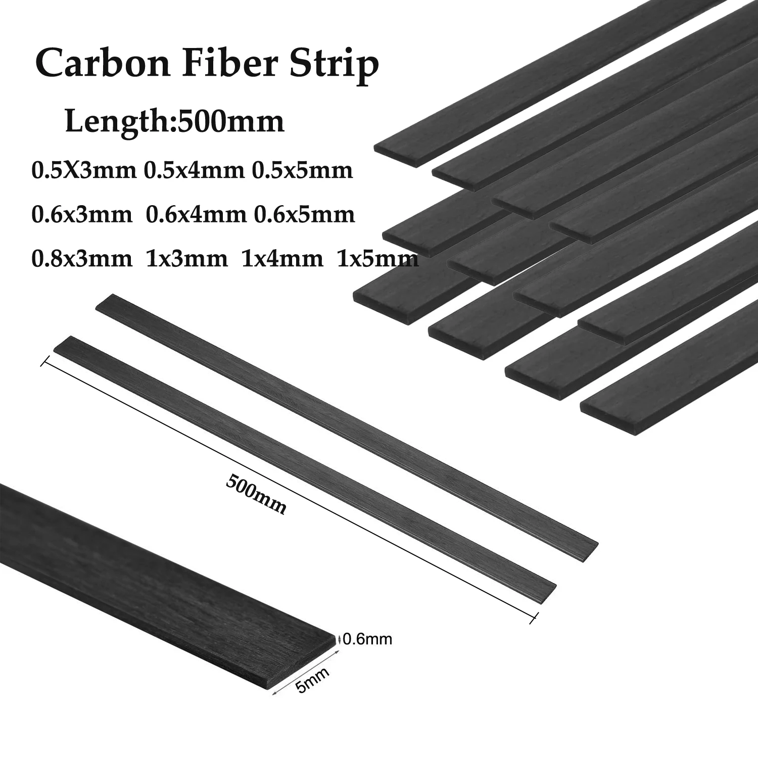 

Лист из углеродного волокна 500 мм